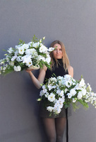 Biały Ślub, przyjęciowa dekoracja na stół weselny