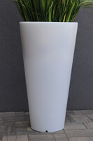 Dandelion Light 3, trawa w podświetlanej donicy z dmuchawcami