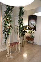 La Guel Blue, elegancka girlanda kwiatowa