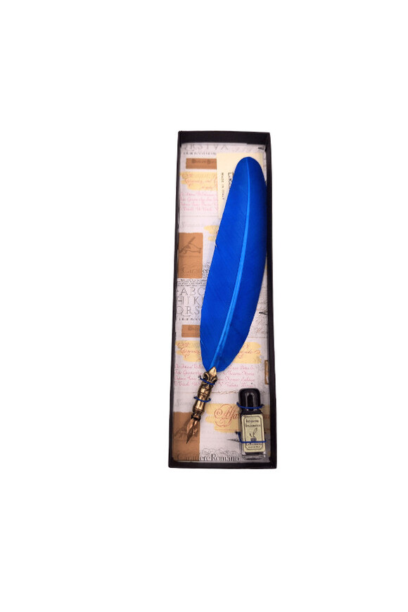 Wirtuoz, zestaw do kaligrafii z gęsim piórem	