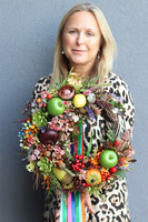 Augustino Frutina, asymetryczny jesienny wianek