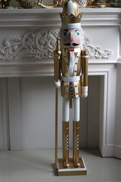 Royal XL, figurka bożonarodzeniowa dziadek do orzechów, wys.122cm