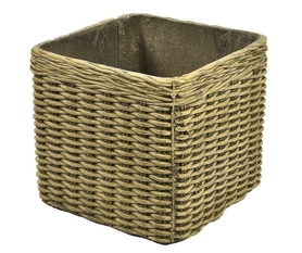 Boho, donica beż 1b, wym.31x31x27cm