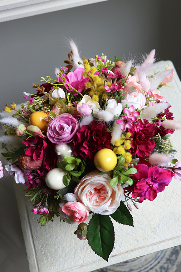 Grettani, wielkanocny stroik z jajkami