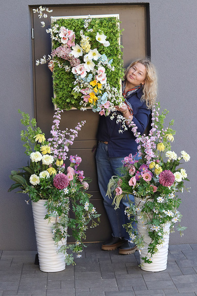 Spring Gizelle, podłogowa dekoracja kwiatowa