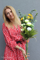 Słoneczne Dni, bukiet nagrobny do położenia ze słonecznikami