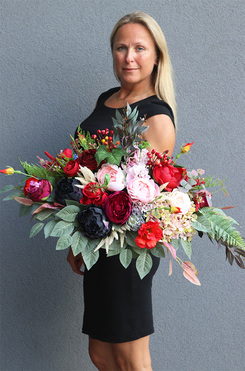 dekoracja nagrobna Laos Englano, wym.47x70cm