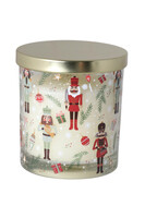 Xmas Scent, świeca zapachowa w szkle, wanilia i imbir