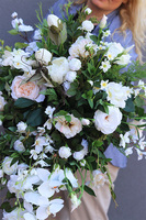 Rozalia White, kompozycja nagrobna w plastikowym naczyniu