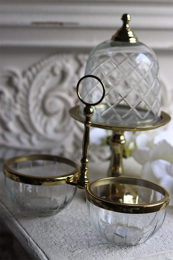 przyprawniki / sosjerki, Lux Villa Gold Glamour