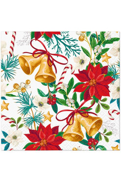Botanical Noel, świąteczne serwetki papierowe, 20szt