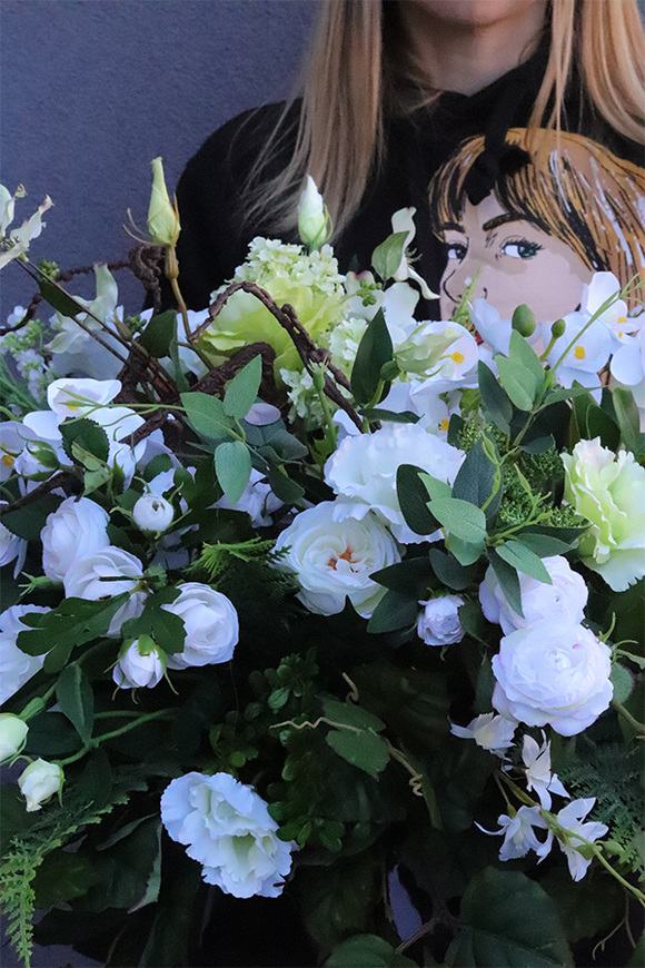 Biała Klemensa, zestaw dekoracji nagrobnych