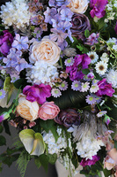 Trementa, duża wiązanka nagrobna