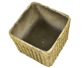 Boho, donica beż 1a, wym.37x37x31cm