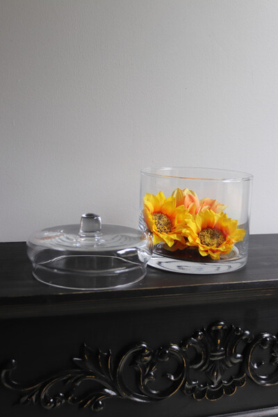 Rondo New, bomboniera z pokrywką