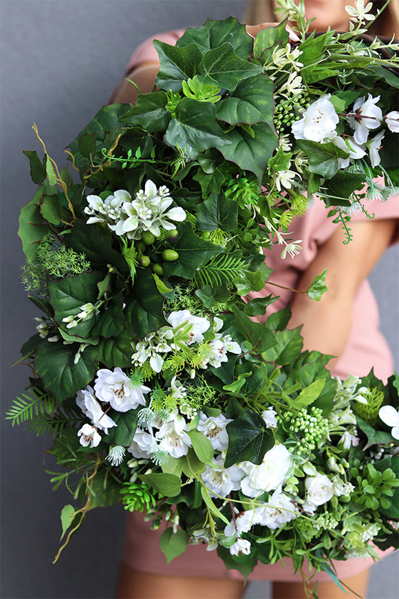 Agnes Extra 2, elegancki wianek na drzwi