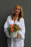 Kledia, sukulenty w nowoczesnej donicy