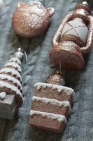 zestaw zawieszek choinkowych Toys, Różowa Kraina