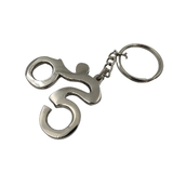 brelok metalowy - Rowerzysta, dł.10cm