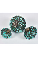 Bosco Bombka turkusowa świąteczne szklane bombki