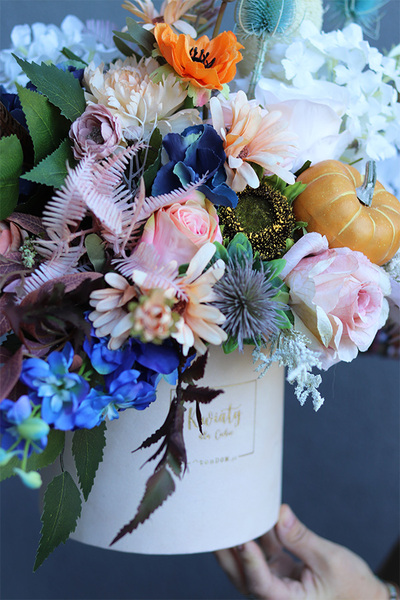 Vivaldi Theme Velvet, jesienny flowerbox