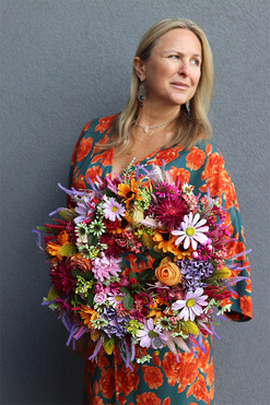 Merua, jesienny wianek z owocami, rozp.50cm