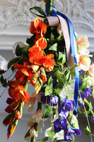 Mieczyki Summer, bukiet nagrobny do położenia