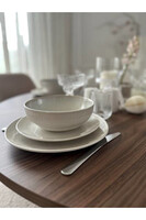 Bonita White, komplet obiadowy dla 6 osób, 18 elementów