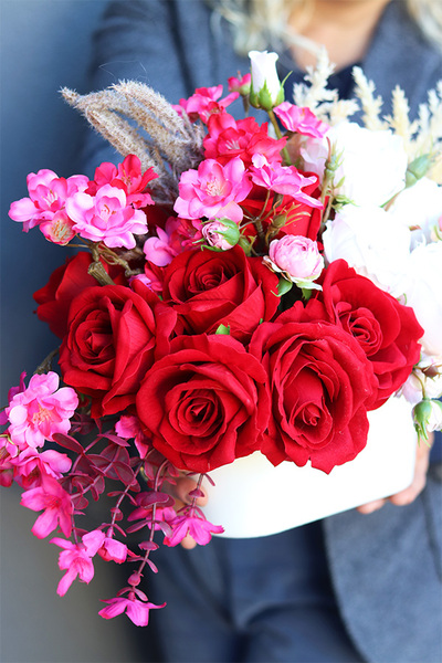 LaGuel Amore 2, dekoracja kwiatowa w naczyniu