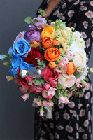 Tęcza Crystalas L, kolorowy flowerbox z chwostem