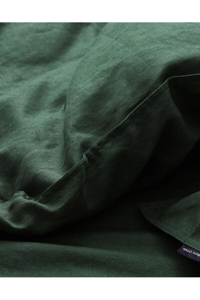  Valka Marc O'Polo, pościel lniana, ciemnozielona