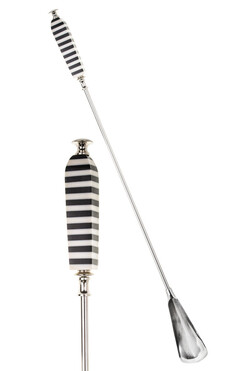 Rutland, elegancka łyżka do butów, metalowa, dł.60cm