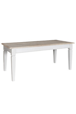 Bristol White, stół prostokątny, wym.180x90x78cm