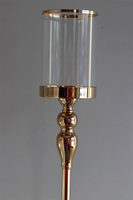 OD RĘKI elegancki Świecznik Glamour