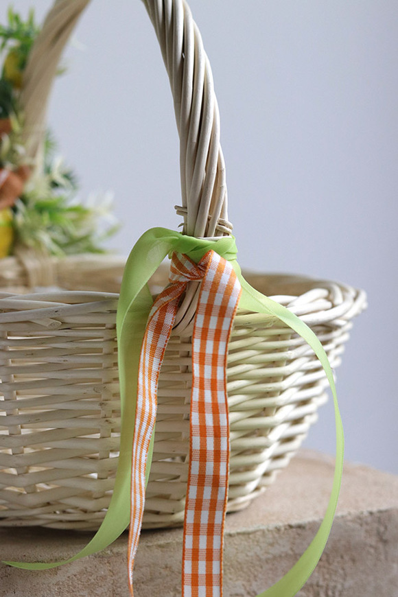 Yellona, dekorowany koszyczek wielkanocny