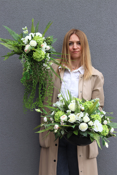 Zielona Nadzieja 2, kompozycja nagrobna w misie