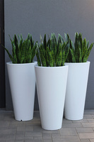 Sansewieria Della 3, roślina sztuczna w donicy