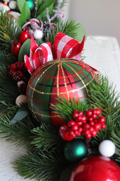 Apart American Christmas, świąteczna girlanda na kominek