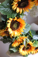 wianek ozdobny Słoneczniki Nowe, wym.55cm