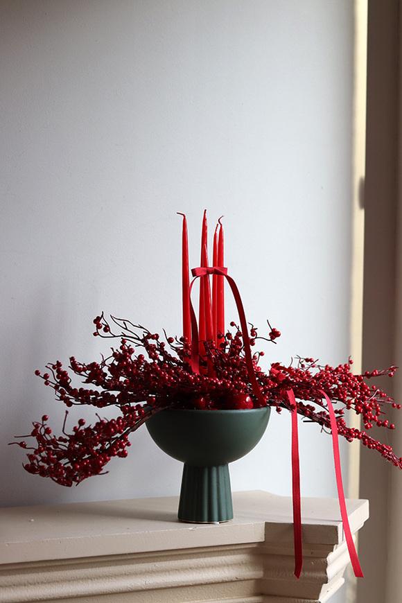 Ilexy Klasyk, stroik świąteczny z irgą