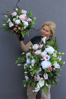 Neristo Pinkalla, bukiet nagrobny we wkładzie