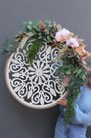 Sand Flowers 2, dekor ścienny z kwiatami