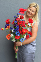 Mazowsze Polonia, bukiet z polnych kwiatów