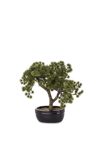 Bonsai, sztuczna roślina w doniczce