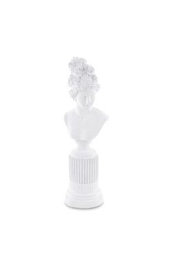 Italiana A, figurka dekoracyjna popiersie kobiety, wys.36cm