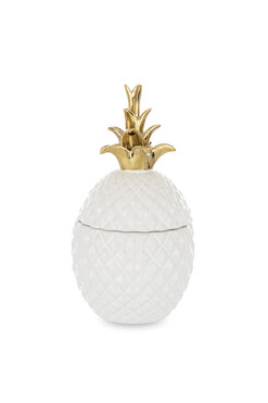 Ananas, figurka ceramiczna / pojemnik A, wys.23x12x12cm