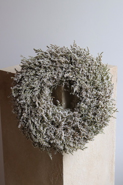 OD RĘKI Zatrwian, dekoracyjny wianek z suszem, śr.30cm 