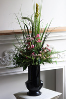 Herata, bukiet nagrobny w wazonie