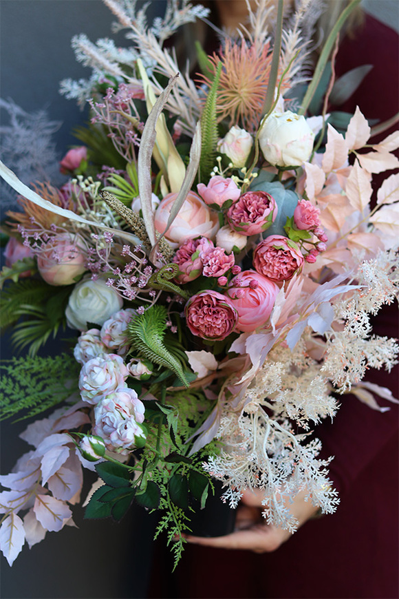 San Remo, bukiet nagrobny we wkładzie