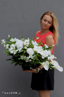 Biellana kompozycja nagrobna w misie